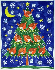 A Robins kórus alkotó: Cathy Baxter
