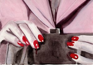 Filmnapló #46 (11.04.13 She was not detained), 2015 (olaj, papír)