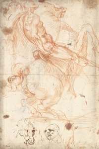 Lovastanulmány alkotó: Cavalier d’Arpino
