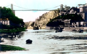 Clifton függőhíd, Bristol, 1926.