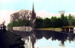 Holy Trinity Church, Stratford-upon-Avon, Warwickshire, 1926. alkotó: Cavenders Ltd
