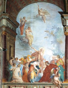 A Hírességek és Szent Anna freskója – Lorenzo de Medici, a csodálatosként ismert tettei (Firenze
