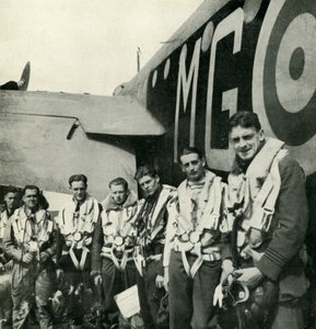 Bomber Crews, 1943. alkotó: Cecil Beaton