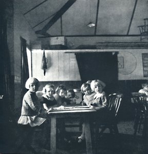 Leckék londoni gyerekeknek a községházán, 1941