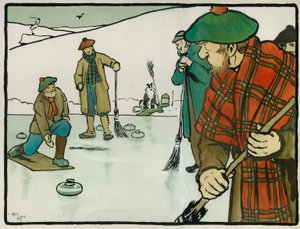 Régi angol sportok és játékok: Curling alkotó: Cecil Charles Windsor Aldin