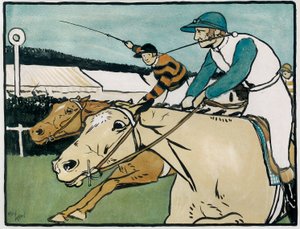 Régi angol sportok és játékok: Versenyzés alkotó: Cecil Charles Windsor Aldin
