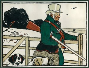 Régi angol sportok és játékok: Lövészet alkotó: Cecil Charles Windsor Aldin