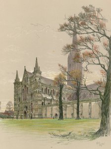 Salisbury katedrális alkotó: Cecil Charles Windsor Aldin