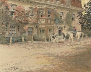 The Anchor Inn, Liphook alkotó: Cecil Charles Windsor Aldin