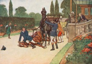 York azonnal letette magát a fejére, hogy megakadályozza a küzdelmeit alkotó: Cecil Charles Windsor Aldin