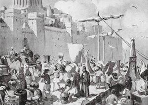 Felkészülés egy kereskedelmi útra (litho)