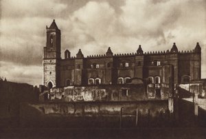 Mexikó: Tepeapa, kolostorrom (f/w fotó)