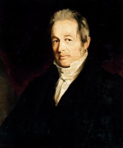 John Galt (1779-1839), skót író portréja,festmény alkotó: Cedric Gray