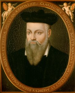Michel de Nostradamus, Nostradamus néven ismert asztrológus portréja alkotó: Cesar Nostradamus