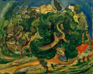 Ch. Soutine, dél-franciaországi táj alkotó: Chaim Soutine
