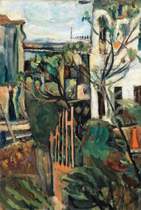 Ház Párizs közelében Ház Párizs közelében, 1918 alkotó: Chaim Soutine