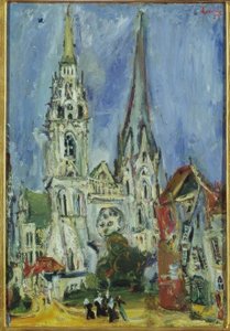 Chartres-i katedrális alkotó: Chaim Soutine