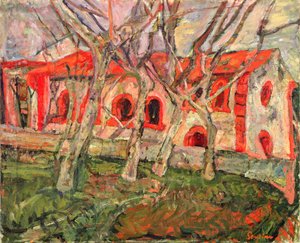 A Vörös templom alkotó: Chaim Soutine