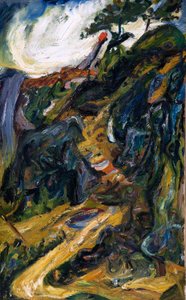 Kanyargós út, Gréolières közelében alkotó: Chaim Soutine