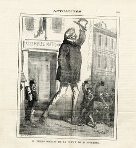 Illusztráció Chamről (1819-1879) Le Charivariban alkotó: Amédée de Noé