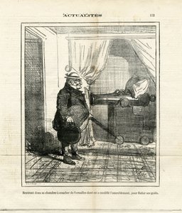 Illusztráció Chamről (1819-1879) Le Charivariban alkotó: Amédée de Noé