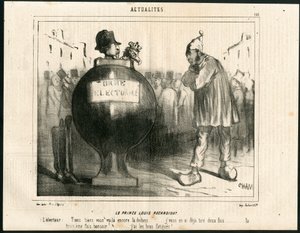 Le Charivari, Szatirikus fekete-fehérben alkotó: Amédée de Noé