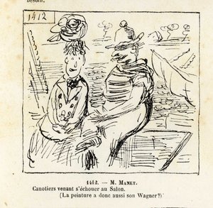 Párizsi Krónika (Cham) alkotó: Amédée de Noé
