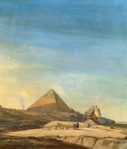 Mérő szfinx, Menfis piramisainak részlete alkotó: Charles Louis Balzac