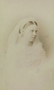 Maria Alexandrovna de Russie – Mária Alexandrovna orosz nagyhercegnő (1853-1920), Szász-Coburg és Gotha hercegnő portréja, Bergamasco, Charles (Karl) (1830-1896) portréja. Albumin Photo, c. 1871. Orosz Állami Film- és Fotóarchívum, Krasznogorszk