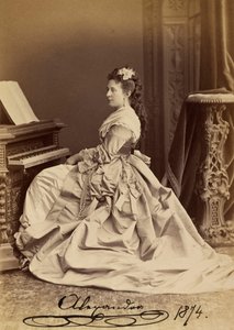 Alexandra Iosifovna szász-altenburgi nagyhercegnő portréja (1830-1911)