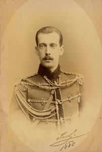 Alekszandrovics Pál orosz nagyherceg (1860-1919) portréja alkotó: Charles Bergamasco