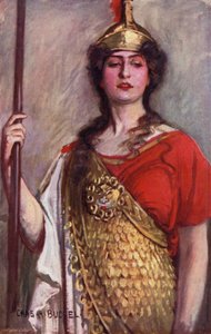 Pallas Athéné, Miss Constance Collier (színes litó)