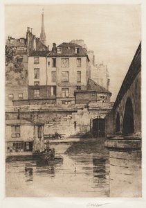Quai des Orfèvres, Párizs, 1886.