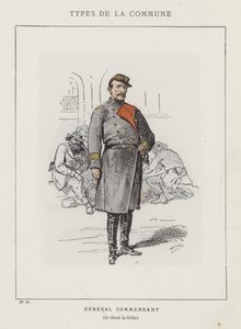 Általános parancsnok, La Cecilia polgár alkotó: Charles Albert d Arnoux Bertall