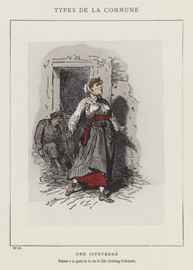Polgár, a rue de Lille, Faubourg St-Germain őre alkotó: Charles Albert d Arnoux Bertall
