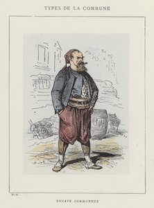 Zouave Communeux alkotó: Charles Albert d Arnoux Bertall
