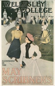 Charles Allan Gilbert: Wellesley College ... (litográfia) alkotó: Charles Allan Gilbert