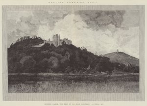 Dunster kastély, Hugh Courtenay Luttrell, parlamenti képviselő székhelye alkotó: Charles Auguste Loye