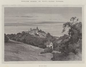 Angol otthonok, Alton Towers, a régi kastély alkotó: Charles Auguste Loye
