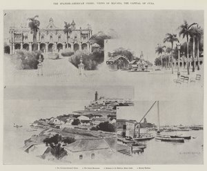 A spanyol-amerikai válság, Havanna, Kuba fővárosának látképei