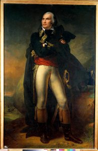 Charles Pichegru (1761-1804), az Armees of the North, Sambre és Meuse, Rajna és Moselle tábornokának a lábán álló portré Charles de Steuben festménye (1788-1856) 1819 V. 2,1x1,3 m. Párizs, Musee de l