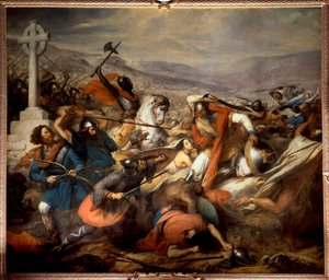 The Battle of Poitiers, 25th October 732