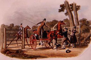 "Egy alázatos kapuőr", metszett R.G. Reeve (fl.1811-37) pub. írta Thomas McLean