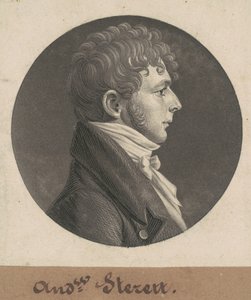 Andrew Steret alkotó: Charles B. J. Févret de Saint Mémin