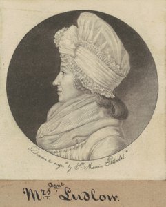 Arabella Duncan Ludlow alkotó: Charles B. J. Févret de Saint Mémin