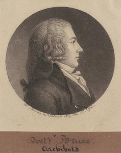 Archibald Bruce alkotó: Charles B. J. Févret de Saint Mémin