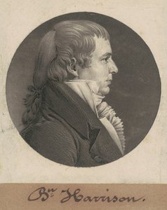 Benjamin Harrison alkotó: Charles B. J. Févret de Saint Mémin