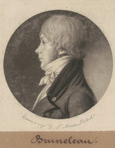 Bruneleau alkotó: Charles B. J. Févret de Saint Mémin