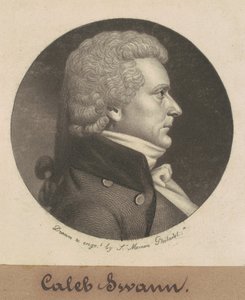 Caleb Swan alkotó: Charles B. J. Févret de Saint Mémin