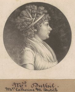 Catherine D. Dutilh alkotó: Charles B. J. Févret de Saint Mémin